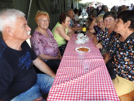 Piknika so se udeležili tudi gostje iz sosednjih društev upokojencev Naklo_Šenčur_Vodice in Preddvor